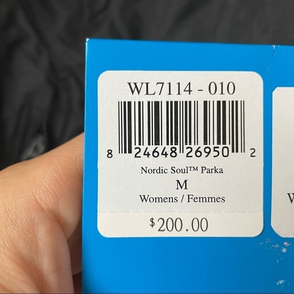 Columbia Omni-Tech Medium Hooded Jacket Waterproof Black NWT - Picture 6 of 8